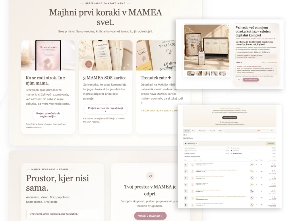 Predstavitev spletnega projekta MAMEA