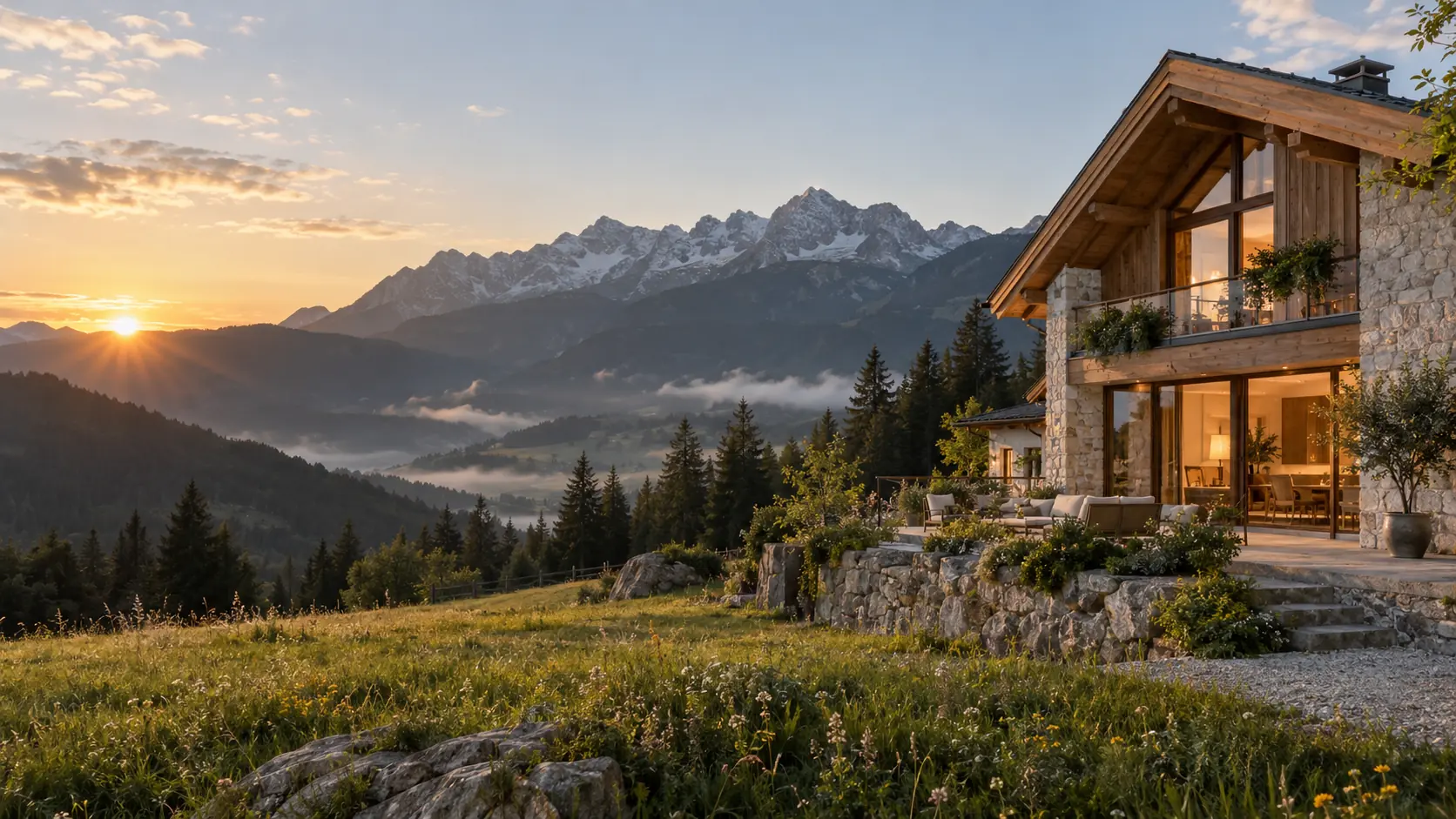 Alpska nastanitev